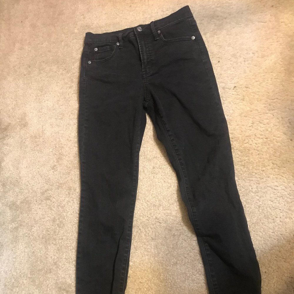 GAP Women's Black Jeans With a Rainbow
